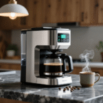 cleaning a coffee maker