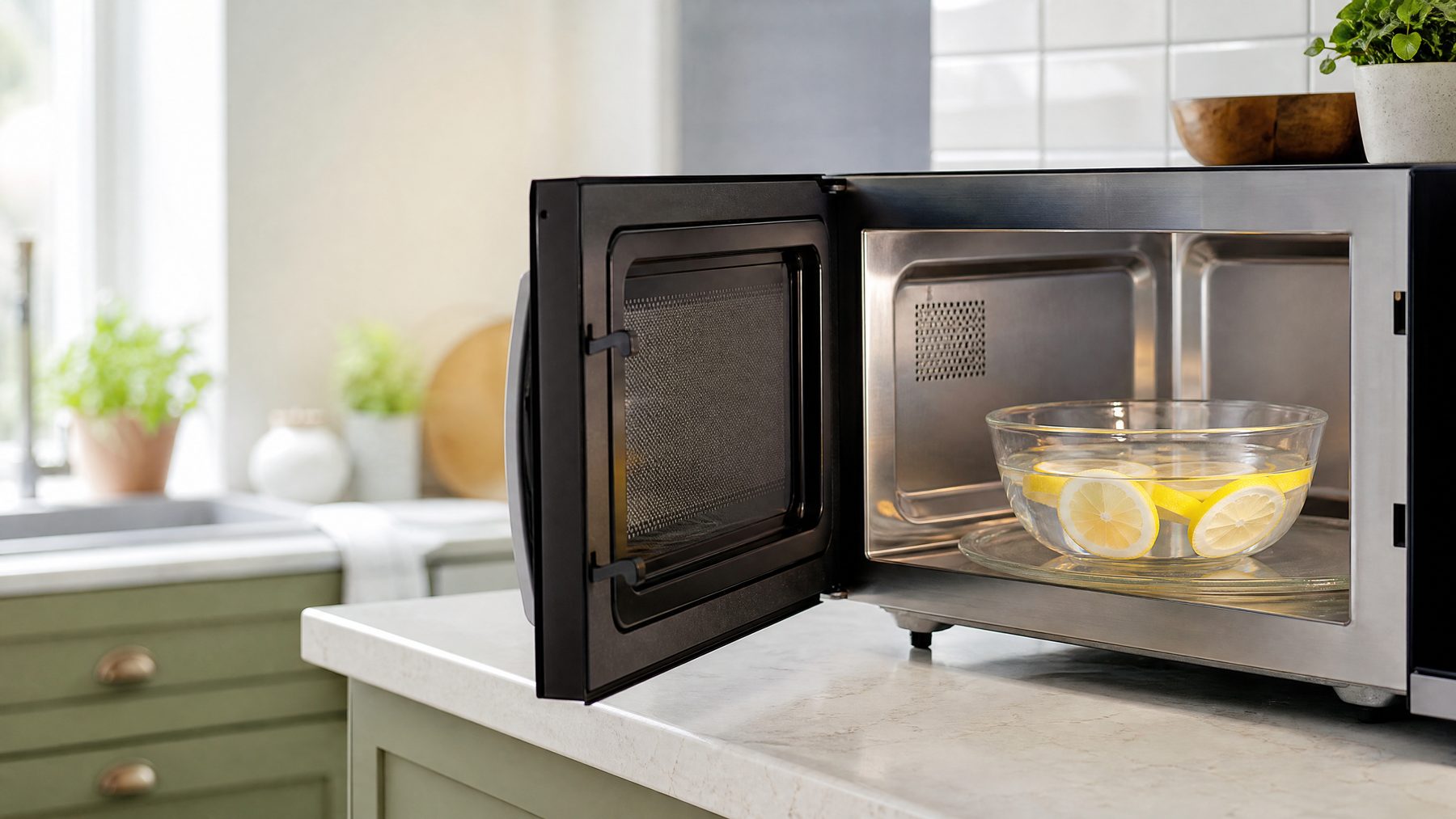 7 Microwave Cleaning Hacks Using Only Natural Ingredients